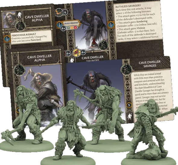 A Song of Ice and Fire - Free Folk Cave Dweller Savages