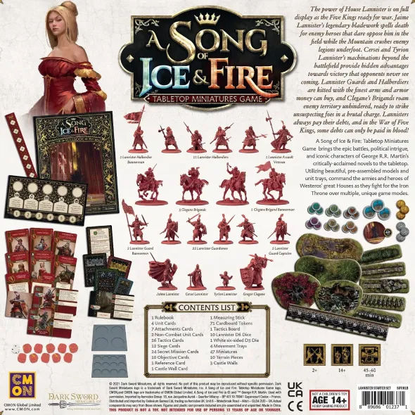 A Song of Ice and Fire - Lannister Starter Set