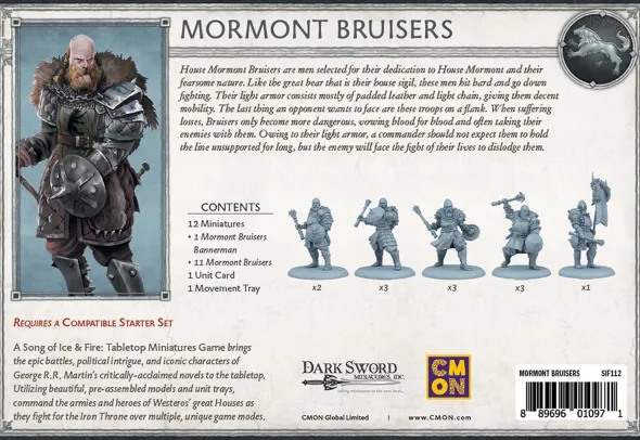 A Song of Ice and Fire - Mormont Bruisers