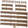 Assorted Panelled Fences