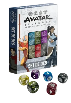 Avatar Légendes - Set de Dés