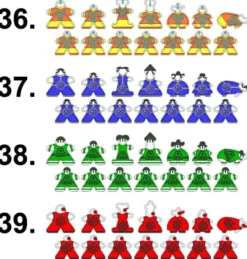 Avatar set - Carcassonne Big Box Meeples