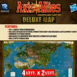 Axis & Allies: Anniversary Edition Deluxe Map