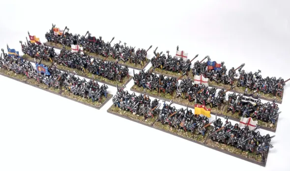 Azincourt English Army (10mm)