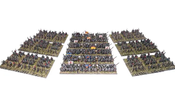 Azincourt English Army (10mm)