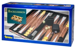 Backgammon Fourni - Fermeture Magnétique - Large 45x21 cm