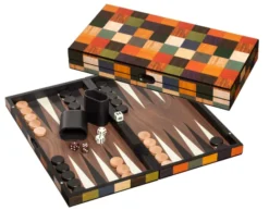 Backgammon Fourni - Fermeture Magnétique - Medium 38x19 cm