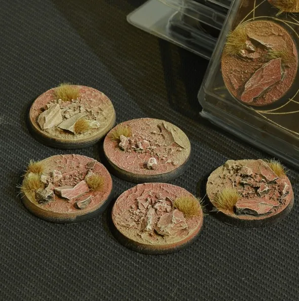 Badlands Bases, Round 40mm (x5)