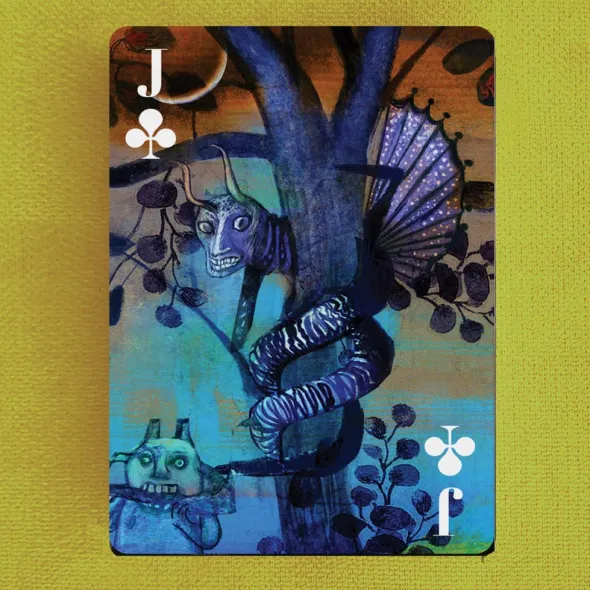 Bag of Bones Playing Cards - Premium Silver Edition