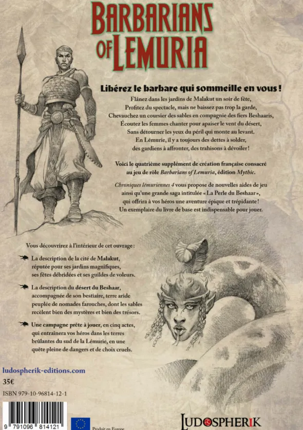 Barbarians of Lemuria - Chroniques Lémuriennes 4 : La Perle du Beshaar