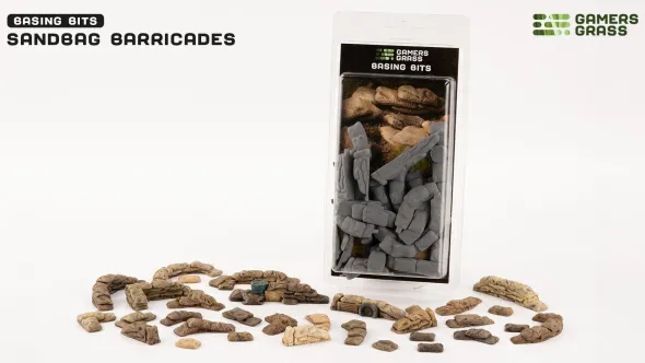 Basing Bits - Sandbag Barricades