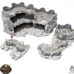 Bastion Remains B - Wargame Terrain