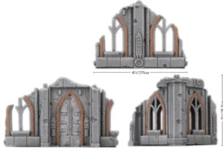 Battlefield in a Box: Gothic Sector: Castograd Warehouse Small Ruins