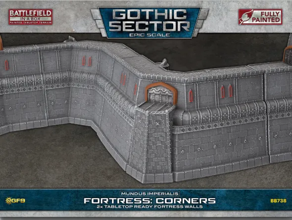 Battlefield in a Box - Mundus Imperialis: Fortress Corners
