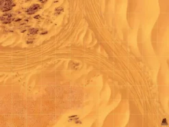 Battlemap Désert 90x67,5cm sans quadrillage