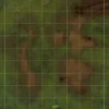 Battlemap Prairie 90x67,5cm avec quadrillage