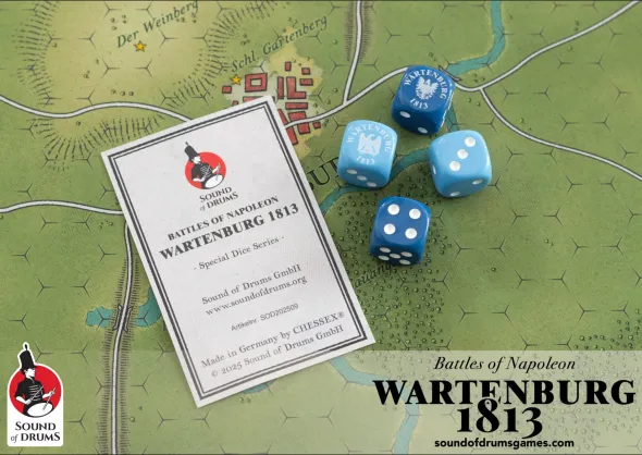 Battles of Napoleon: Volume II - Wartenburg 1813 - Dice Set