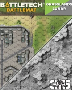 BattleTech - Battle Mat Grasslands/Lunar
