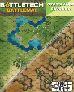 BattleTech - Battle Mat Grasslands/Savannah