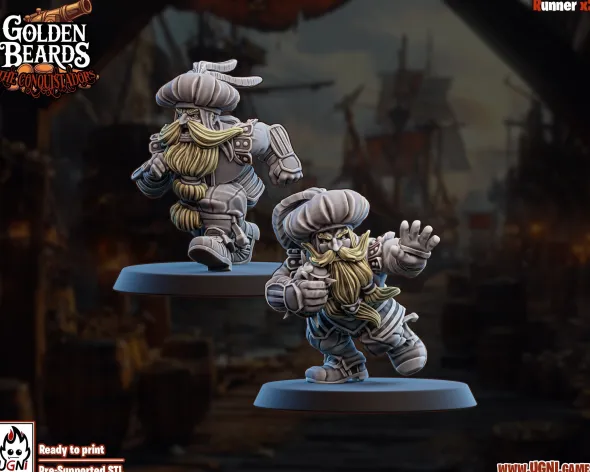BB - Ugni Miniature - Golden Beards Team