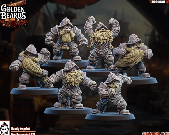 BB - Ugni Miniature - Golden Beards Team