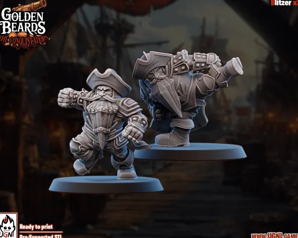 BB - Ugni Miniature - Golden Beards Team