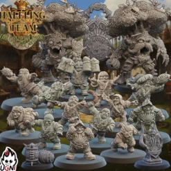 BB - Ugni Miniatures - Halfling Conquistadors Team