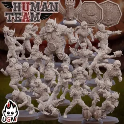 BB - Ugni Miniatures - Human Team