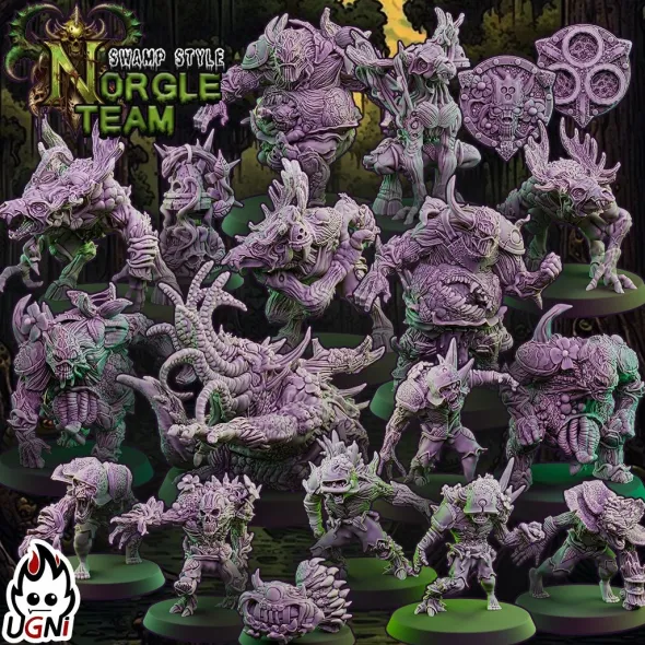 BB - Ugni Miniatures - Norgol Team