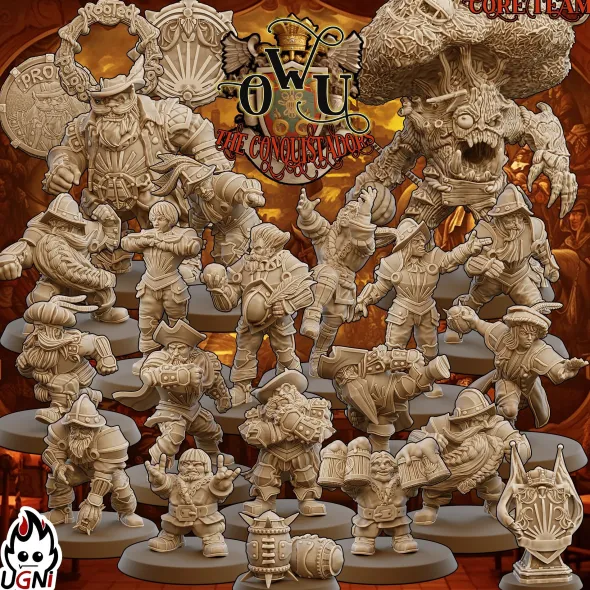 BB - Ugni Miniatures - Old World Alliance Team