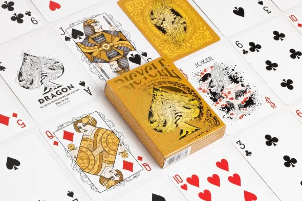 Bicycle Gold Dragon