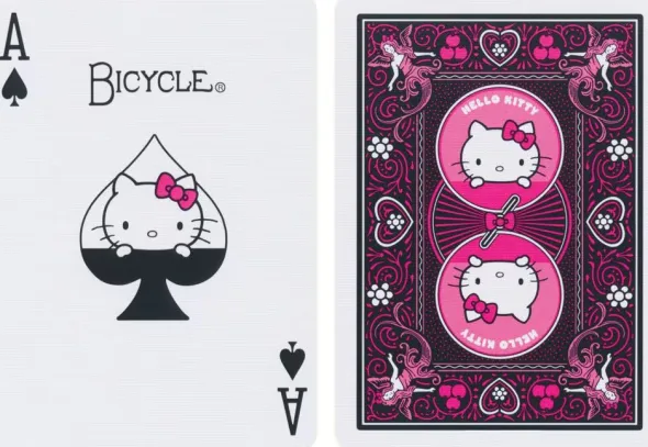 Bicycle - Hello Kitty Black and Pink
