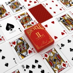 Bicycle - Laura London Red Playing Cards