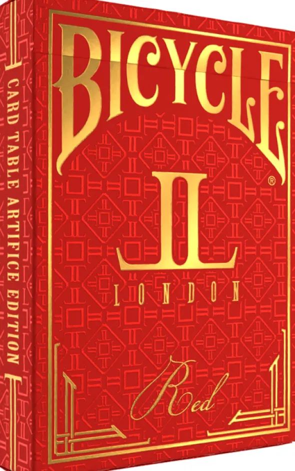 Bicycle - Laura London Red Playing Cards