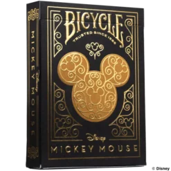 Bicycle Mickey Mouse Black & Gold