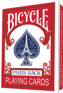 Bicycle Paris Back Playing Cards - Rouge Edition 2025