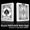 Bicycle Paris Back Playing Cards - Blanc