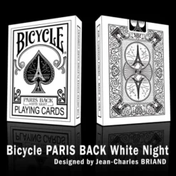 Bicycle Paris Back Playing Cards - Blanc
