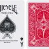 Bicycle Paris Back Playing Cards - Rouge