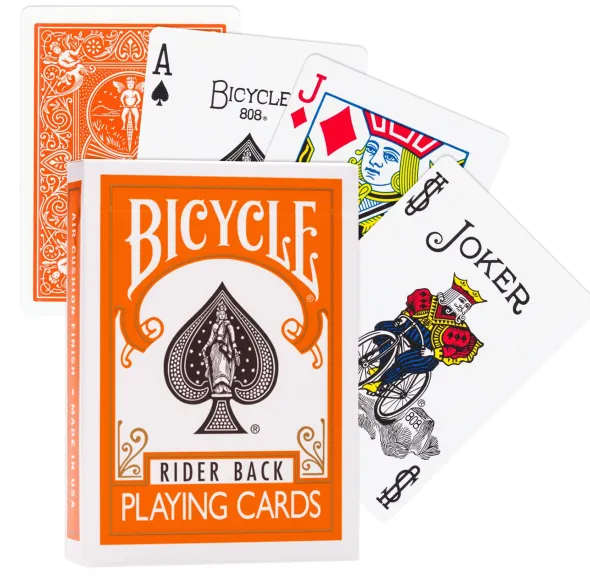 Bicycle : Rider Back - Orange