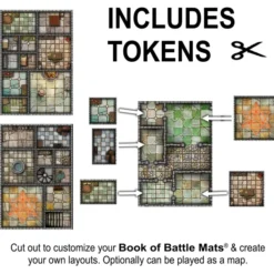 Big Book of Battle Mats - Cells & Shrines