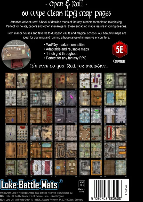 Big Book of Battle Mats: Rooms, Vaults and Chambers