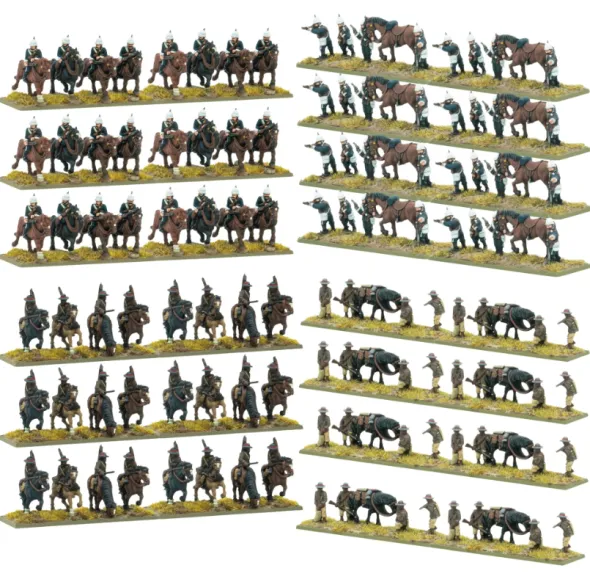 Black Powder Epic battles: Zulu! - British Army Cavalry Brigade