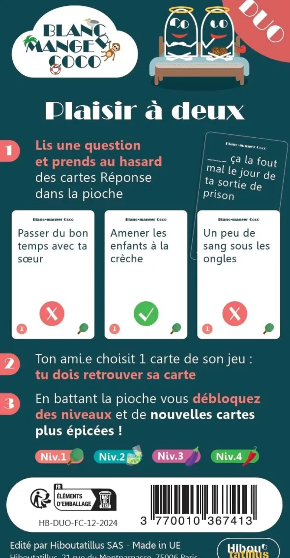 Blanc Manger Coco - Plaisir à Deux