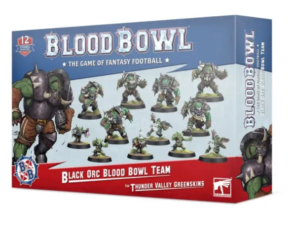 Blood Bowl : Black Orcs Team - The Thunder Valley Greenskins
