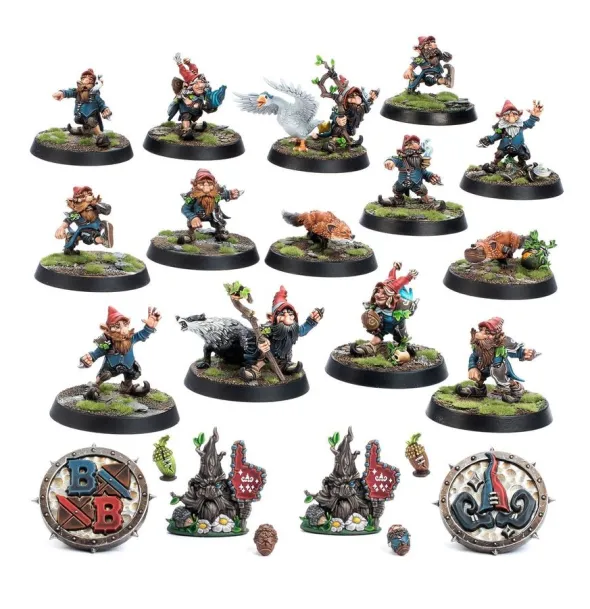 Blood Bowl : Gnome Team - Les Glimdwarrow Groundhogs