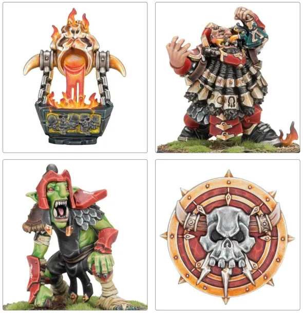 Blood Bowl : Nains du Chaos - Les Zharr-Naggrund Ziggurats