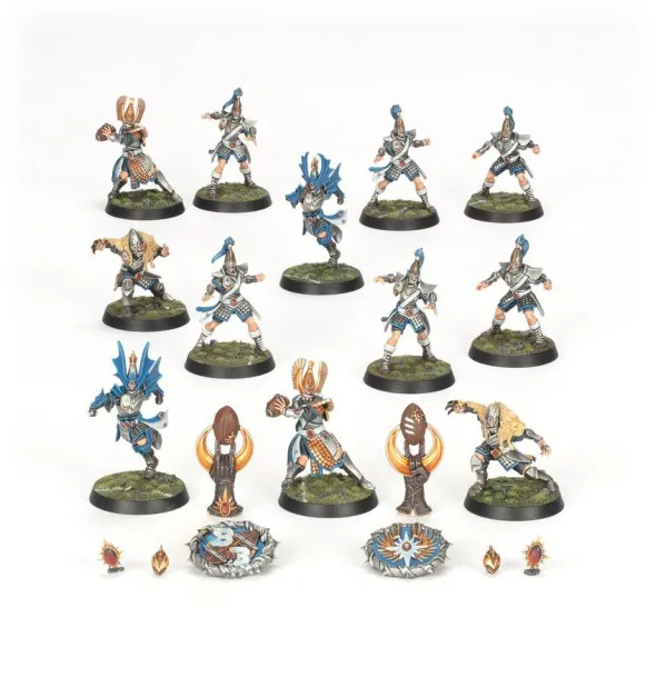 Blood Bowl : Équipe Hauts Elfes - Les Caledor Dragons