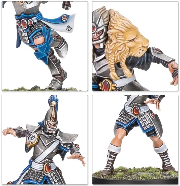Blood Bowl : Équipe Hauts Elfes - Les Caledor Dragons