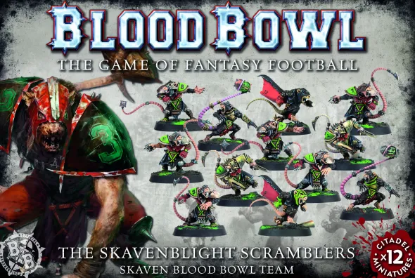 Blood Bowl : Team - The Skavenblight Scramblers